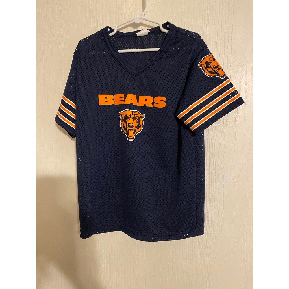 Franklin Chicago Bears Youth Jersey Size 
S Navy Mesh V-Neck NFL Fan Gear
0178